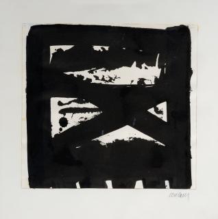 Pierre Soulages - Sans titre