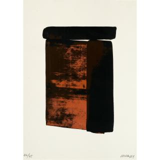 Pierre Soulages - Serigraphie #12