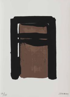 Pierre Soulages - Sur Le Mur D\'En Face