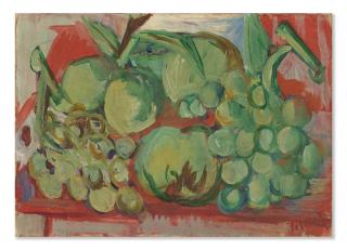 Pierre Tal-Coat - Nature morte aux raisins