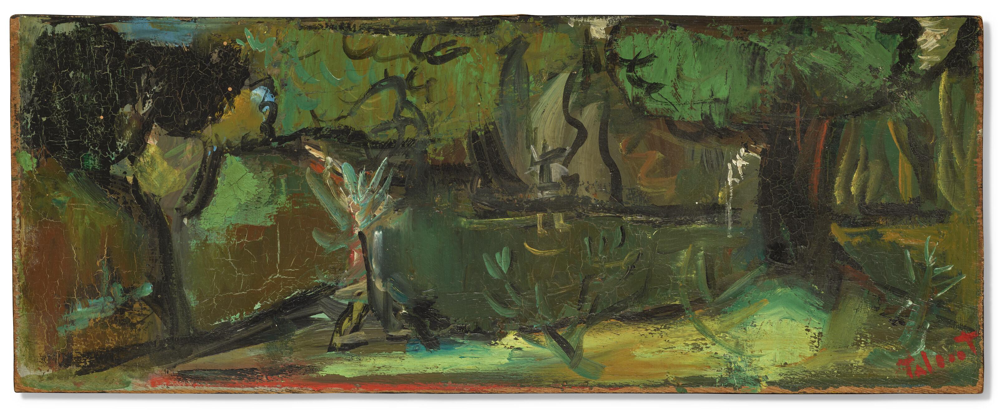 Pierre Tal-Coat - Paysage du Tholonet