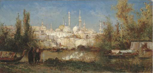 Pierre Tetar Van Elven - View of Istanbul