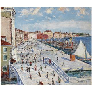 Pierre Thevenet - Belgian Venise, Quai Des Esclavons