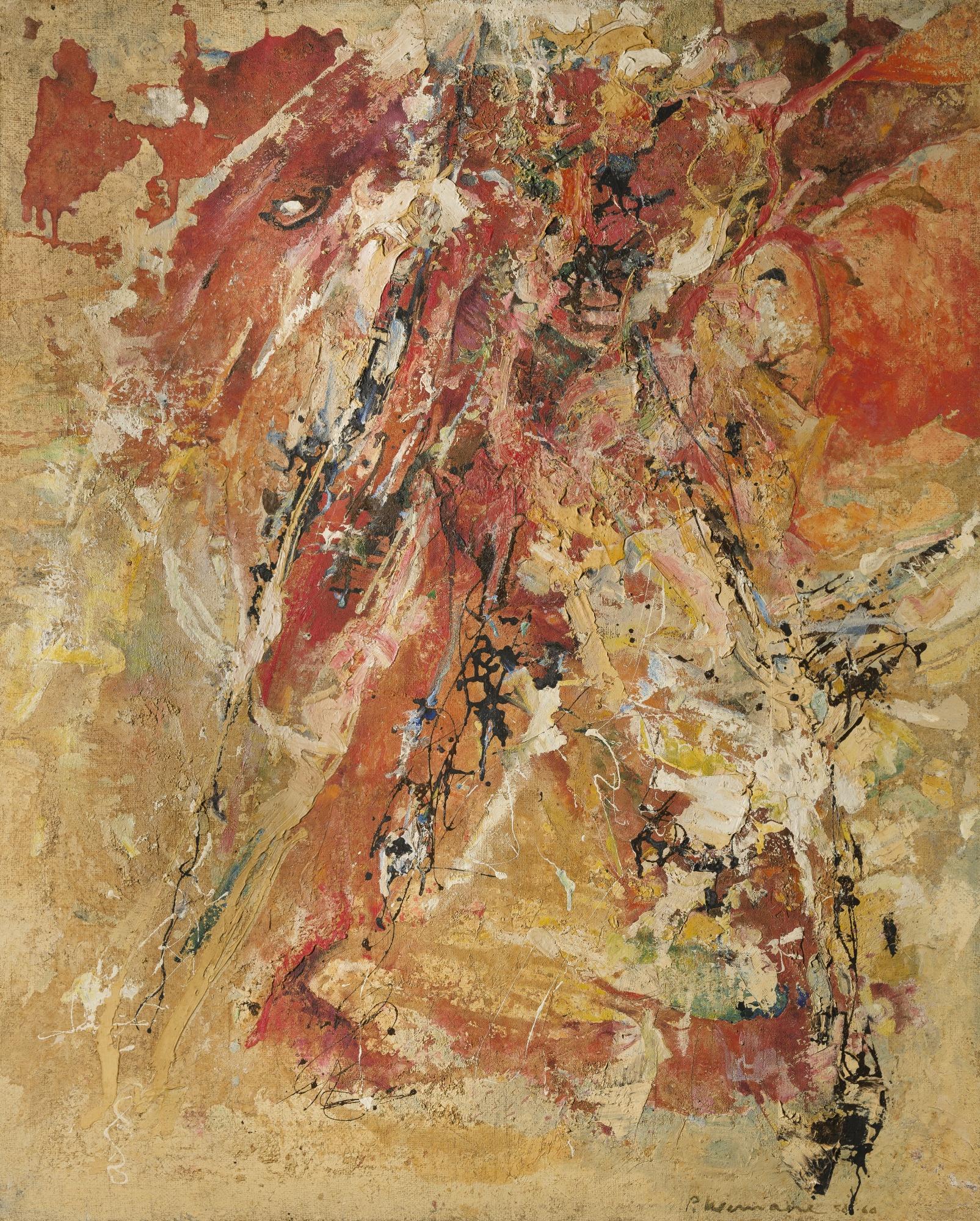 Pierre Wemaere - Paysage Rouge