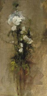 Piet Mondriaan - White roses
