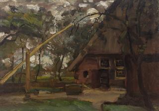 Piet Mondrian - Boerderijgevel