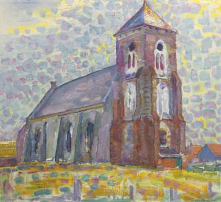 Piet Mondrian - Church In Zoutelande