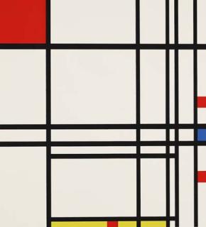 Piet Mondrian - Composition with Blue