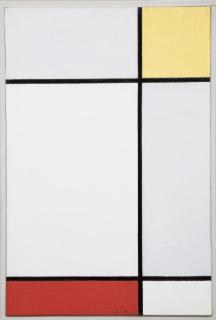 Piet Mondrian - Composition with Yellow and Red