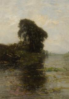 Piet Mondrian - Landzicht Farm Under Light Blue Sky