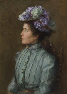 Piet Mondrian - Portret van Elisabeth Sophia Maria (Betsy) Cavalini