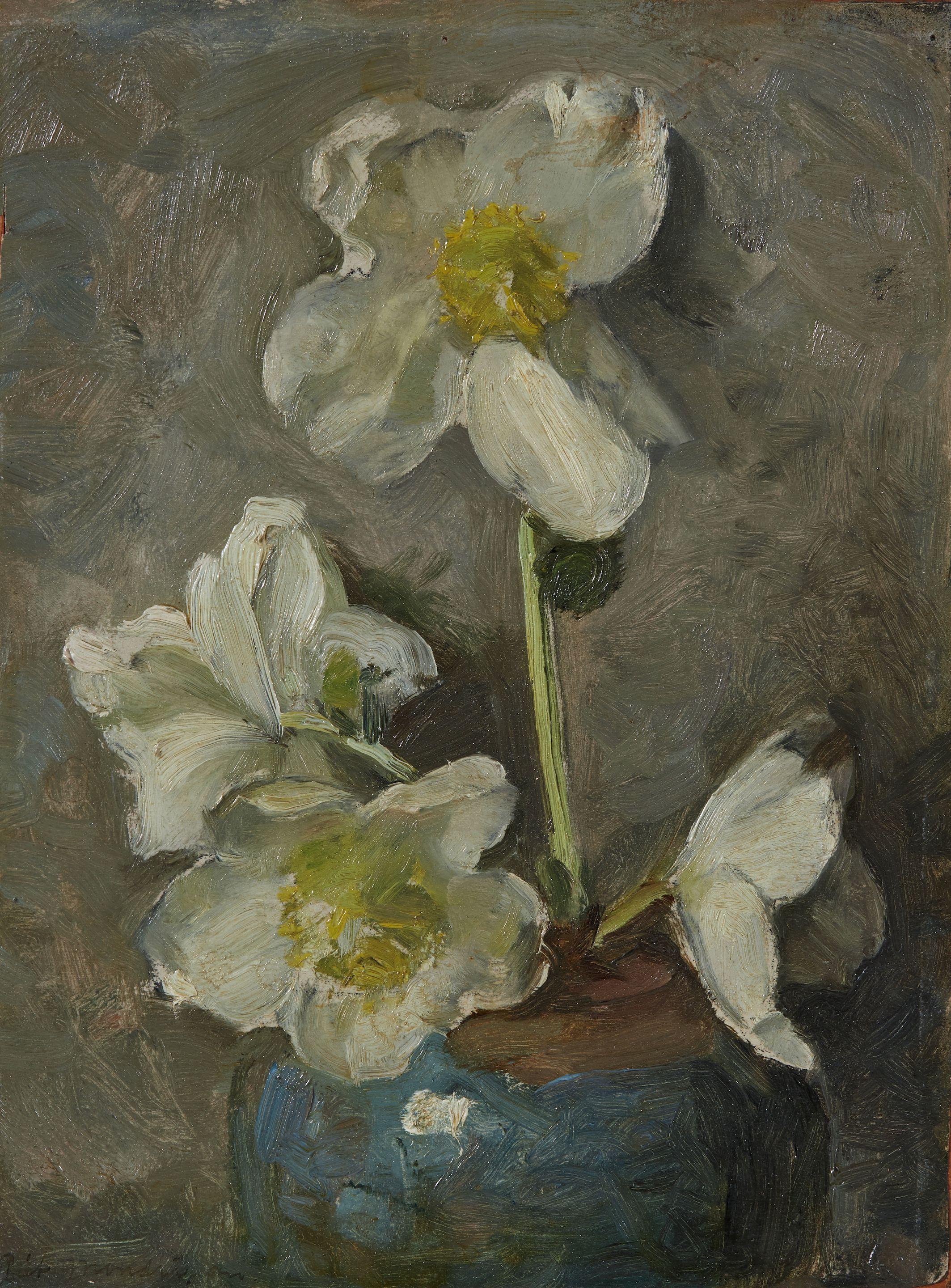 Piet Mondrian - Roses de Noël