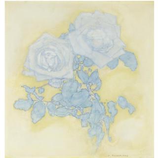 Piet Mondrian - Two Roses
