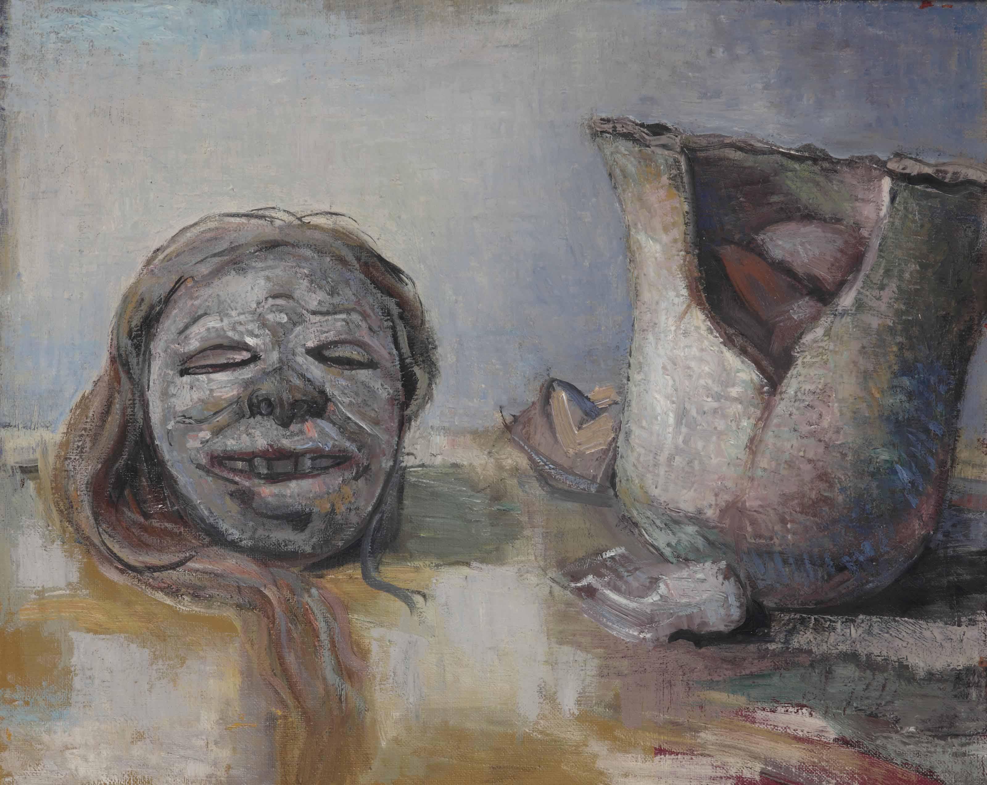 Piet Ouborg - A Still Life With A Mask