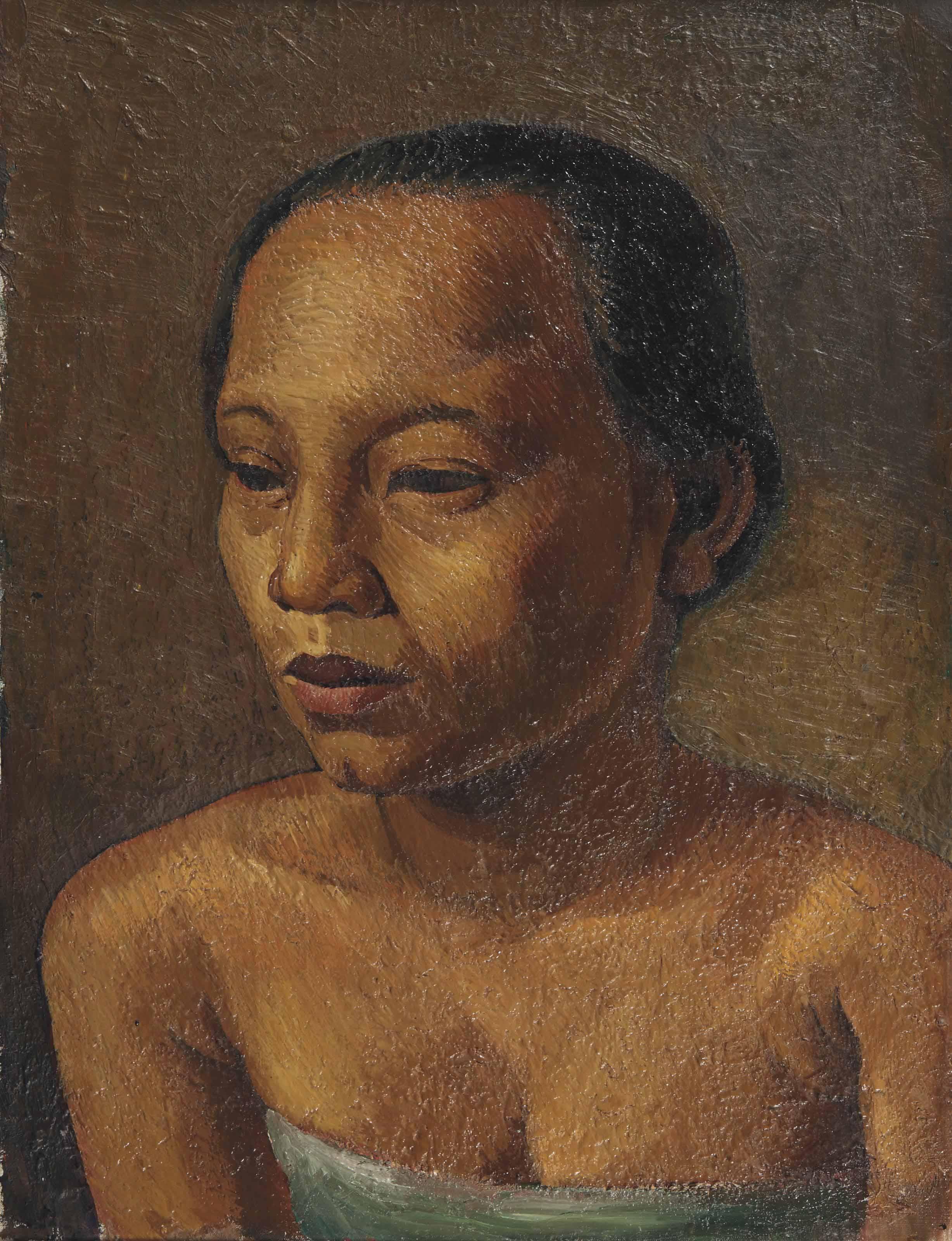 Piet Ouborg - Kop Met Groene Slendang