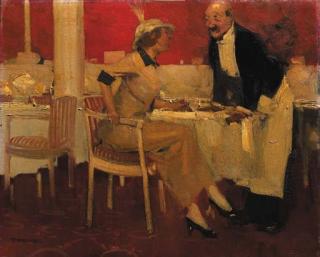 Piet Van Der Hem - In The Restaurant
