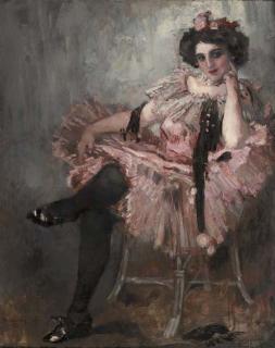 Piet Van Der Hem - Seated revue dancer