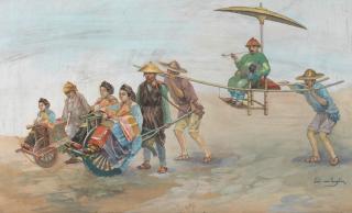 Piet van Engelen - Chinese travellers