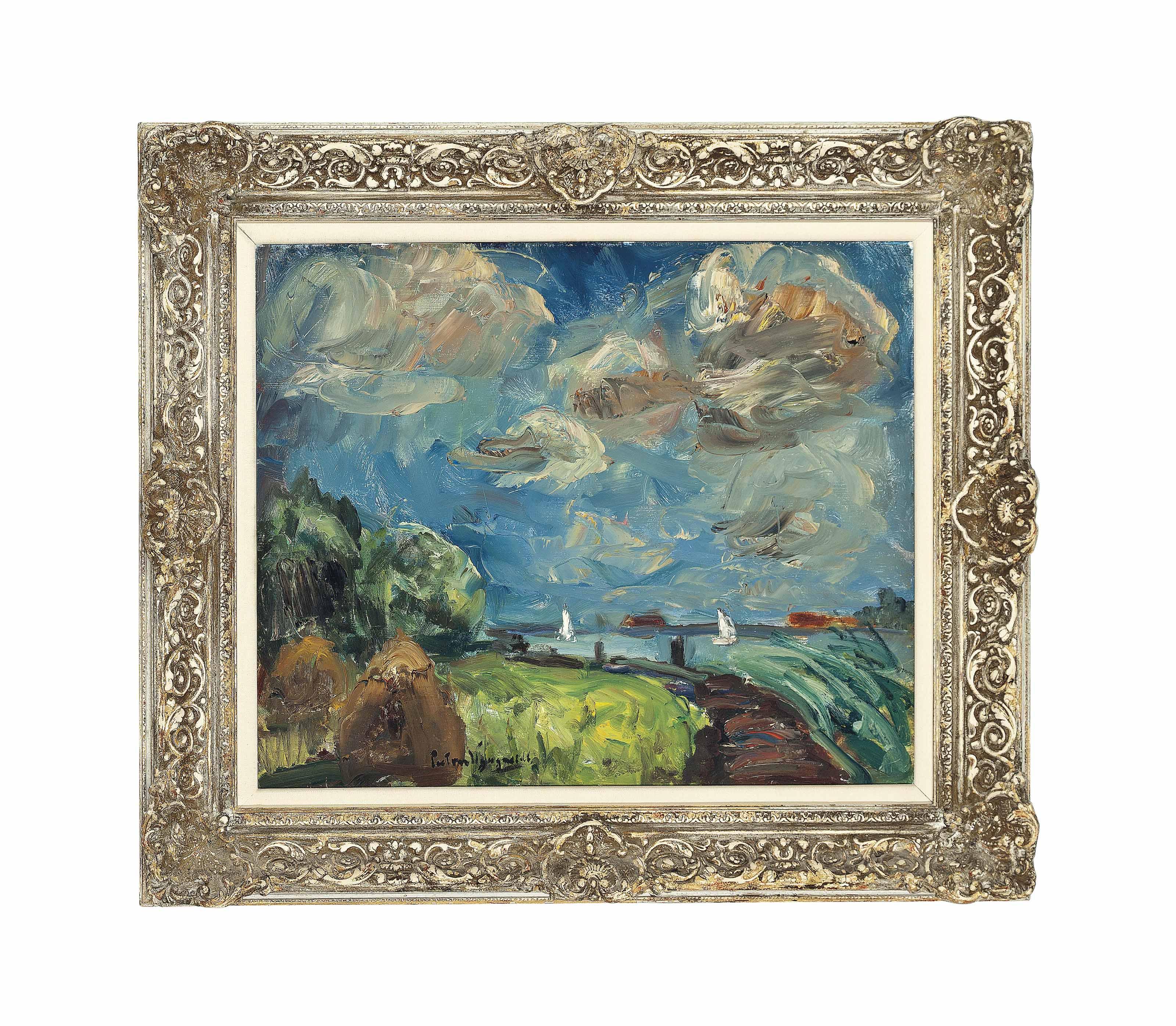 Piet van Wijngaerdt - Boats On The River