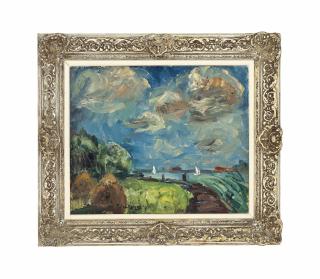 Piet van Wijngaerdt - Boats On The River