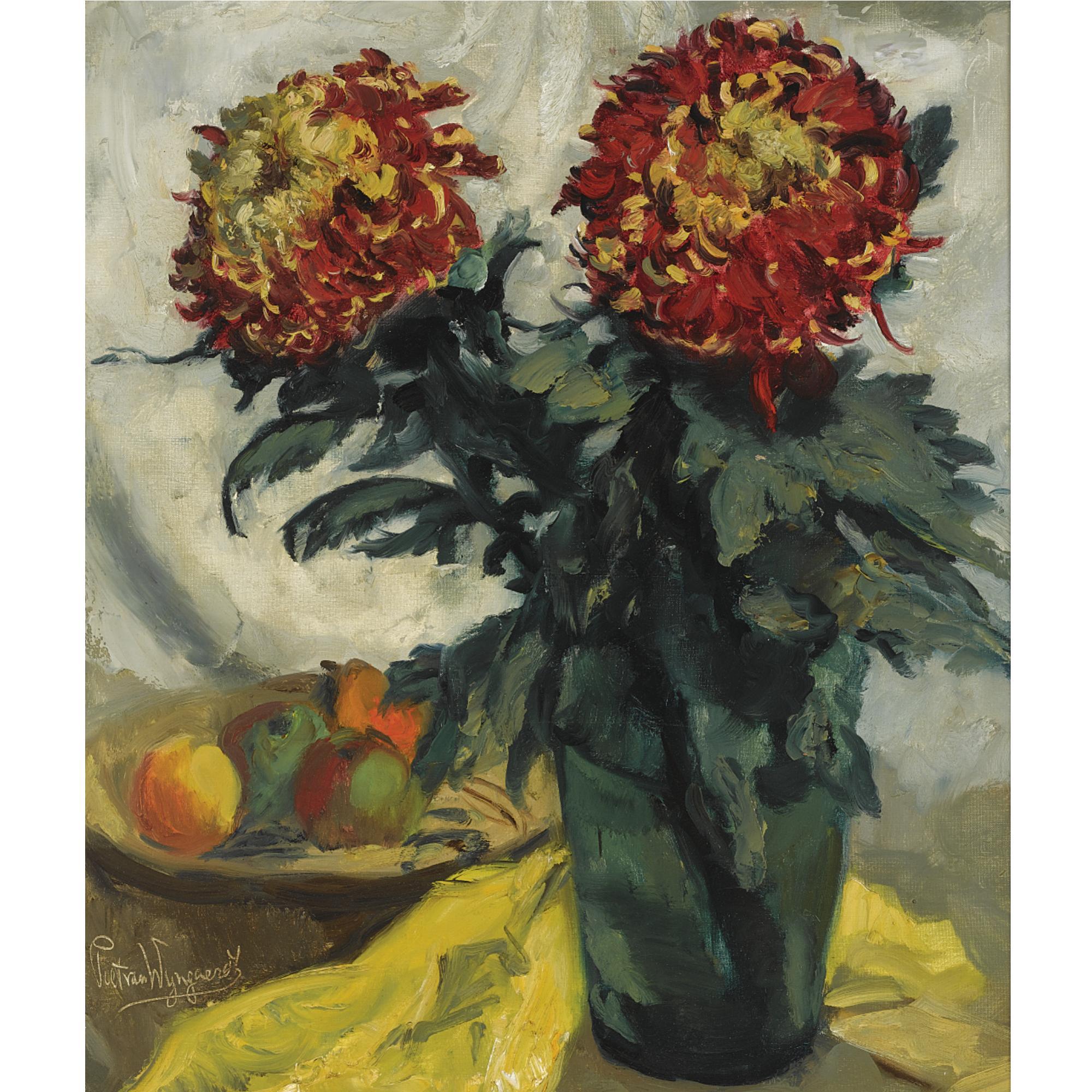 Piet van Wijngaerdt - \'Chrysanten\'