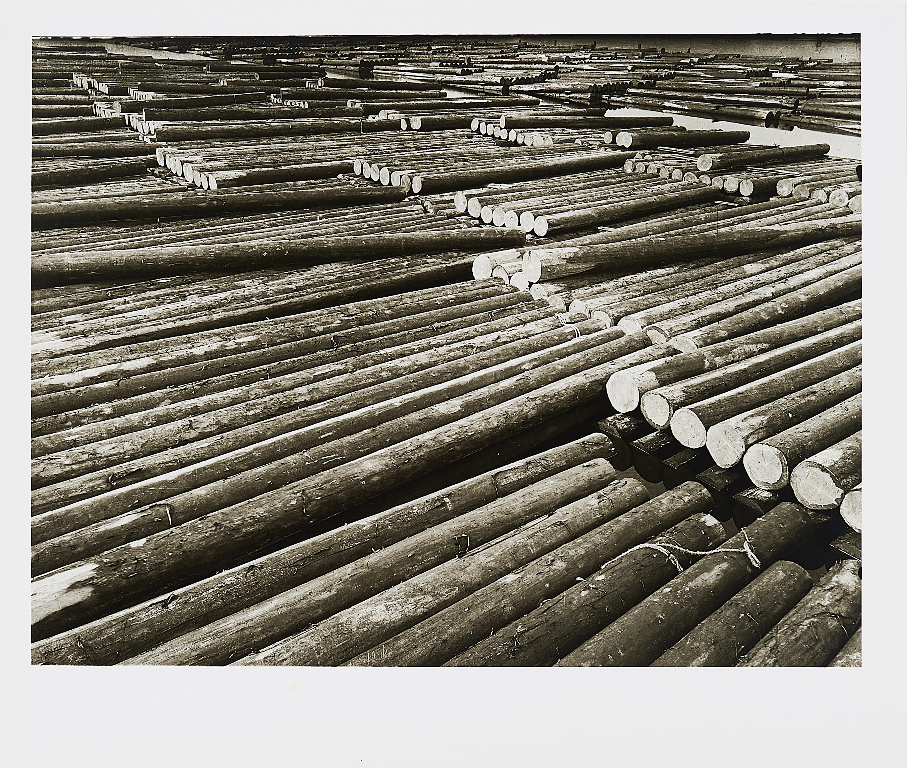 Piet Zwart - Holz Flößerei.