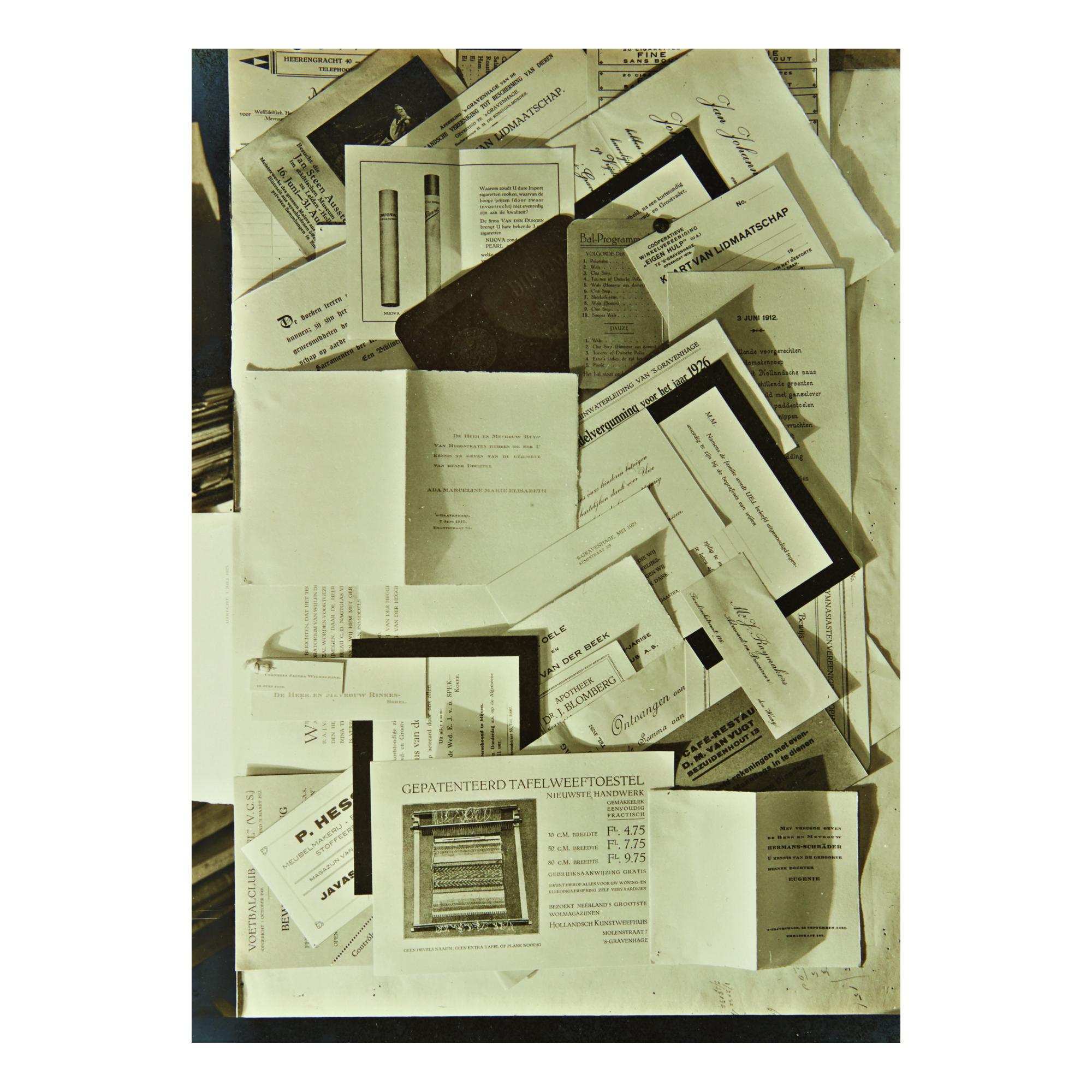 Piet Zwart - Paper Abstraction