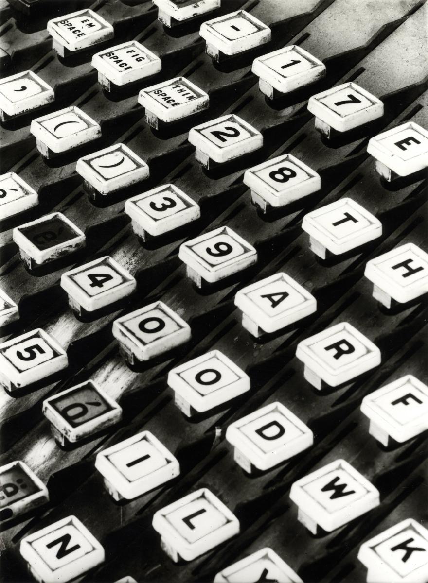 Piet Zwart - »Setzmaschine«