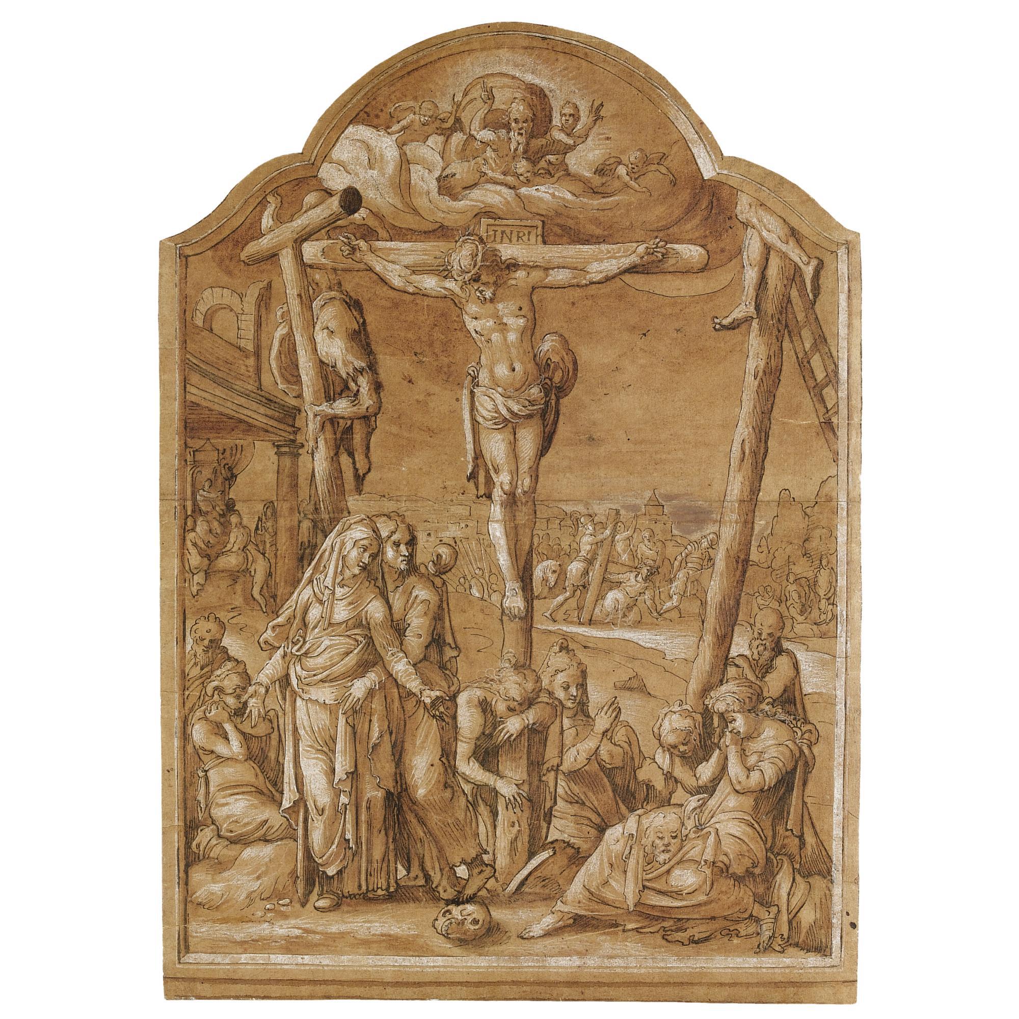 Pieter Aertsen - The Crucifixion