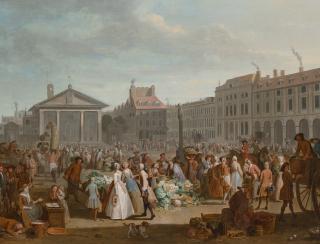 Pieter Angellis - Covent Garden vegetable market