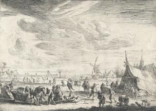 Pieter Bout - Die Schlittschuhläufer