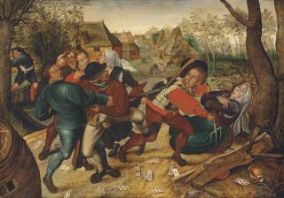 Pieter Brueghel II - A Country Brawl