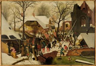 Pieter Brueghel II - L\'Adoration des Mages