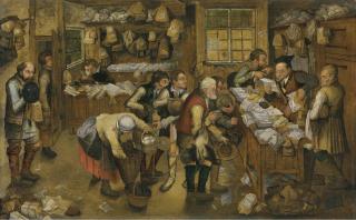 Pieter Brueghel II - The Payment of the Tithes