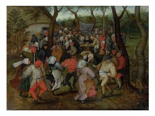 Pieter Brueghel II - The Wedding Dance