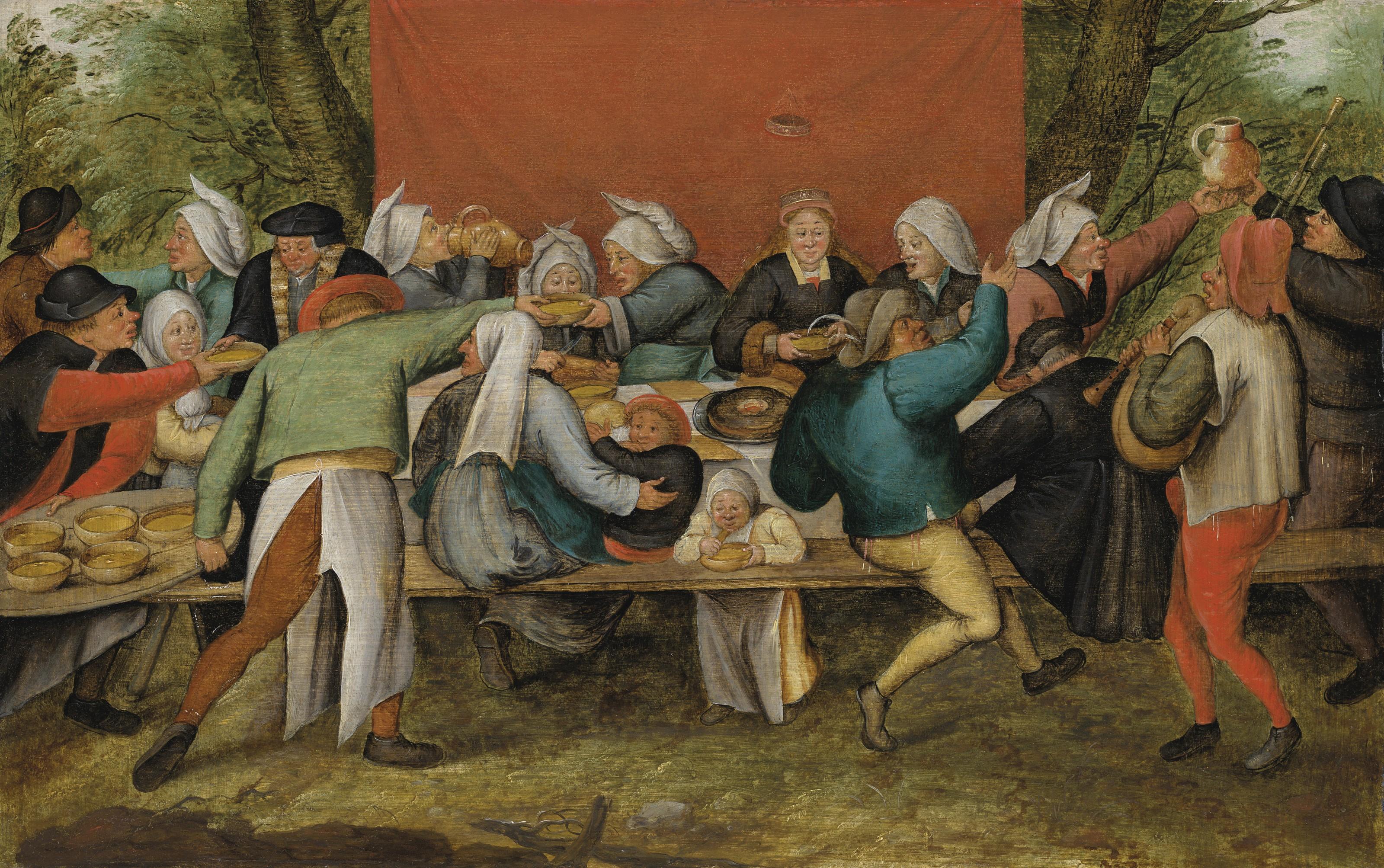 Pieter Brueghel Ii - The Wedding Feast