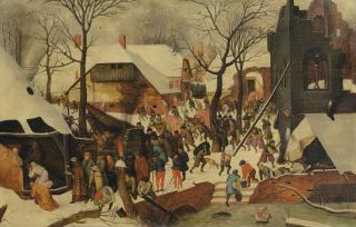 Pieter Brueghel le Jeune - The Adoration Of The Magi In The Snow