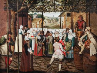 Pieter Brueghel le Jeune - The Dance of the Catherinettes | La Danse des Catherinettes