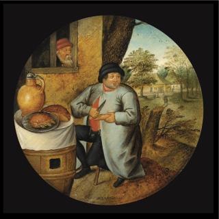 Pieter Brueghel the Younger - A Flemish Proverb: \