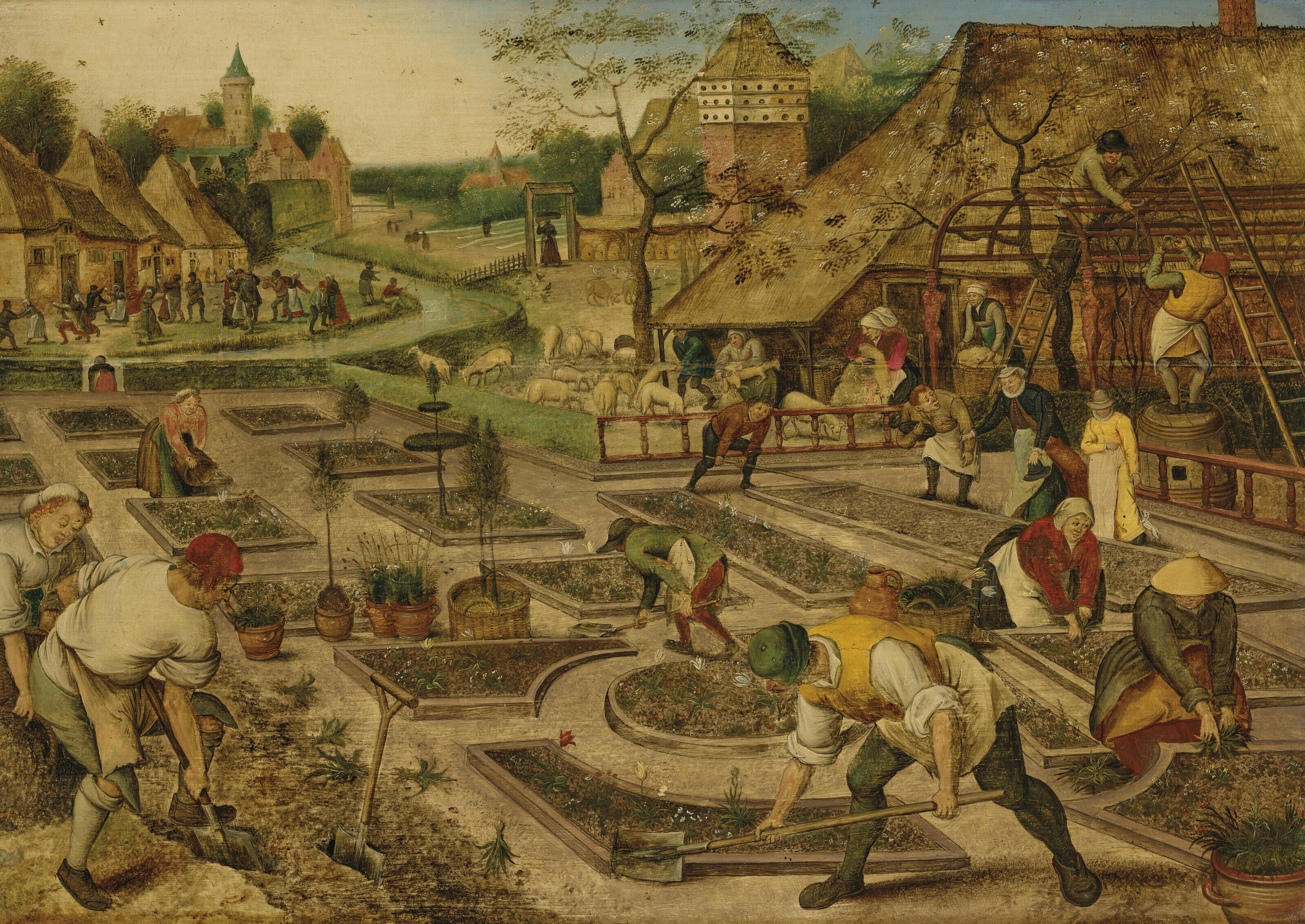 Pieter Brueghel The Younger - Allegory of Spring