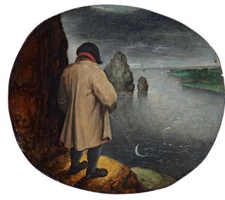 Pieter Brueghel The Younger - \'Pissing at the Moon\'