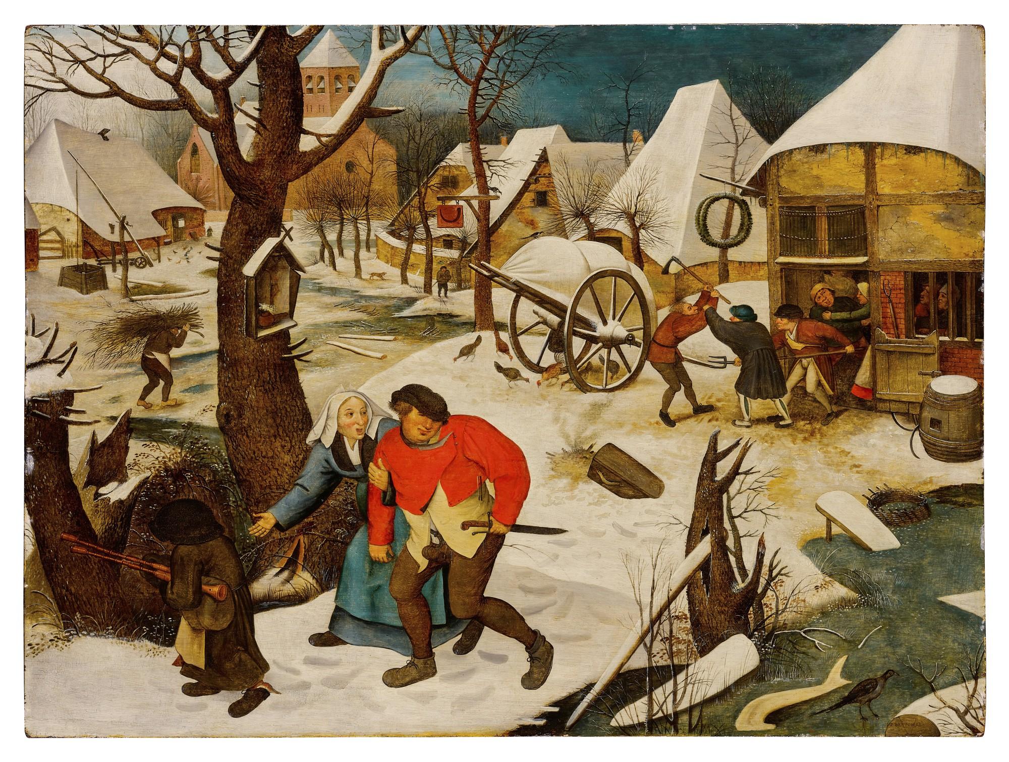 Pieter Brueghel the Younger - The Return from the Inn