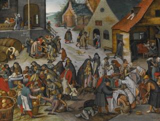 Pieter Brueghel The Younger - The Seven Acts Of Mercy