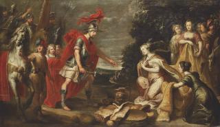 Pieter Casteels I - David and Abigail