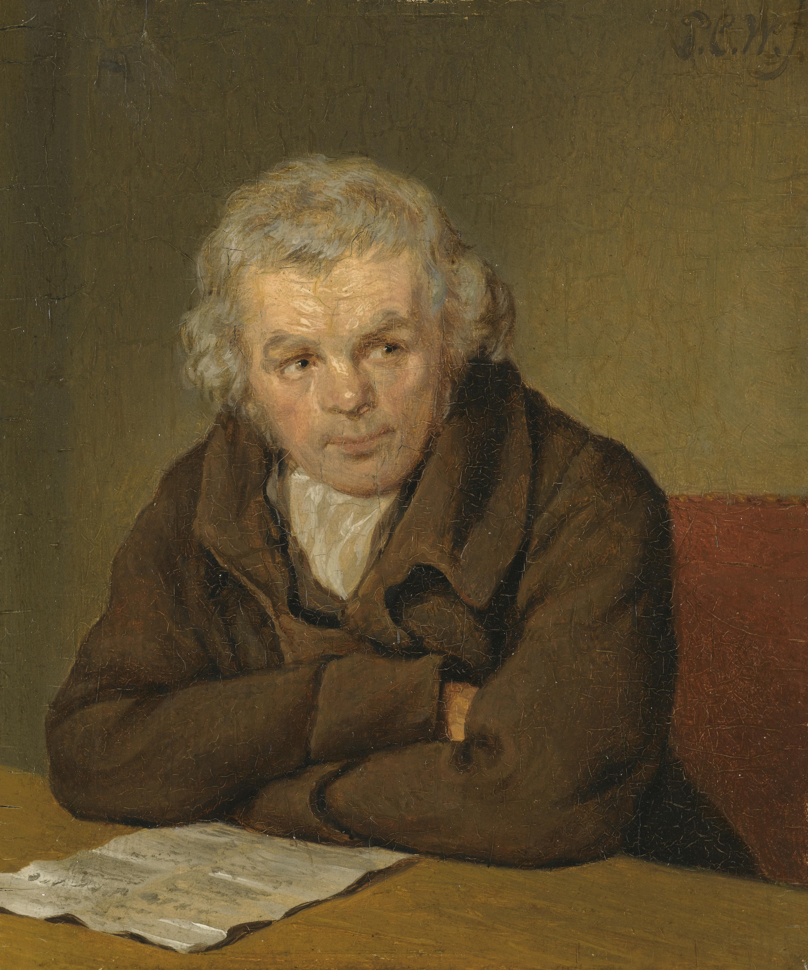 Pieter Christoffel Wonder - Portrait Of A Man, Traditionally Identified As The Artist\'S Nephew