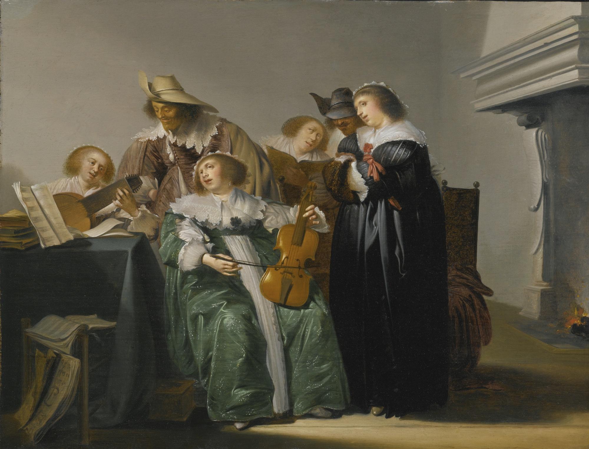 Pieter Codde - Elegant Company Making Music