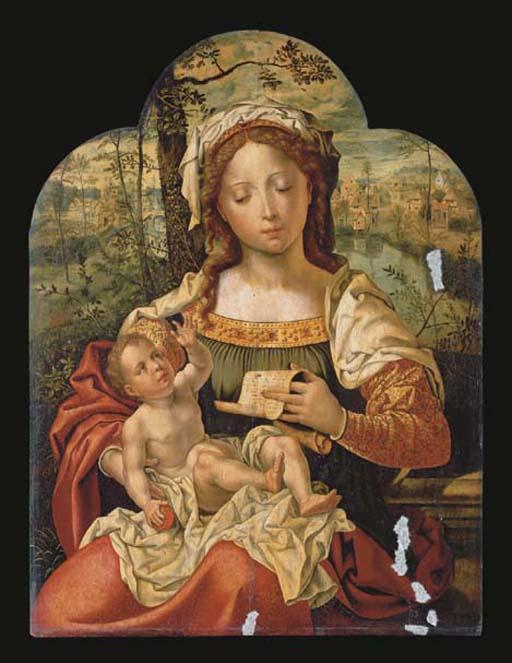 Pieter Coecke van Aelst I - The Virgin and Child
