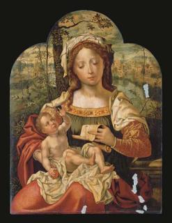 Pieter Coecke van Aelst I - The Virgin and Child