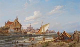 Pieter Cornelis Dommersen - Flushing, Holland