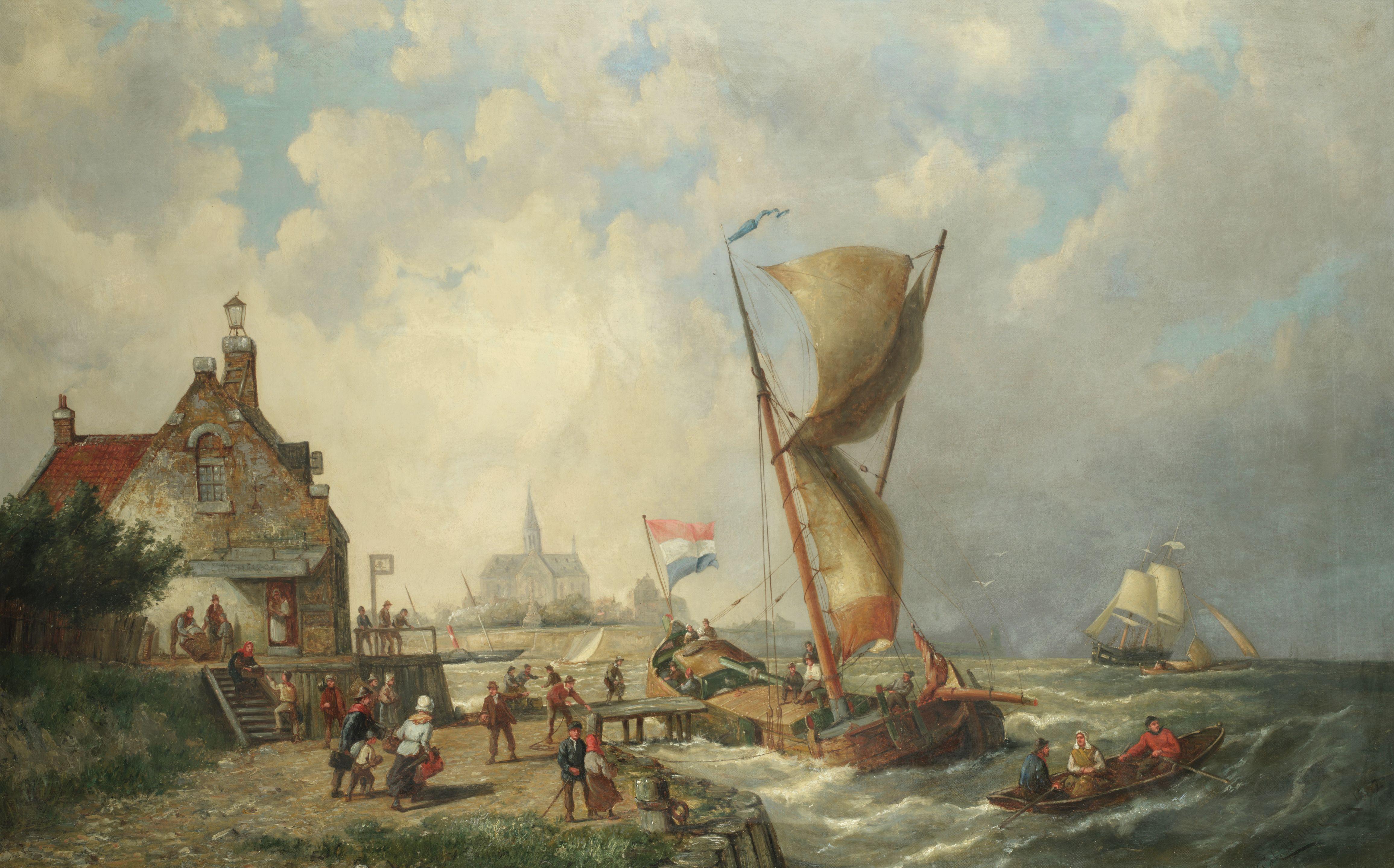 Pieter Cornelis Dommersen - Koudum, Holland